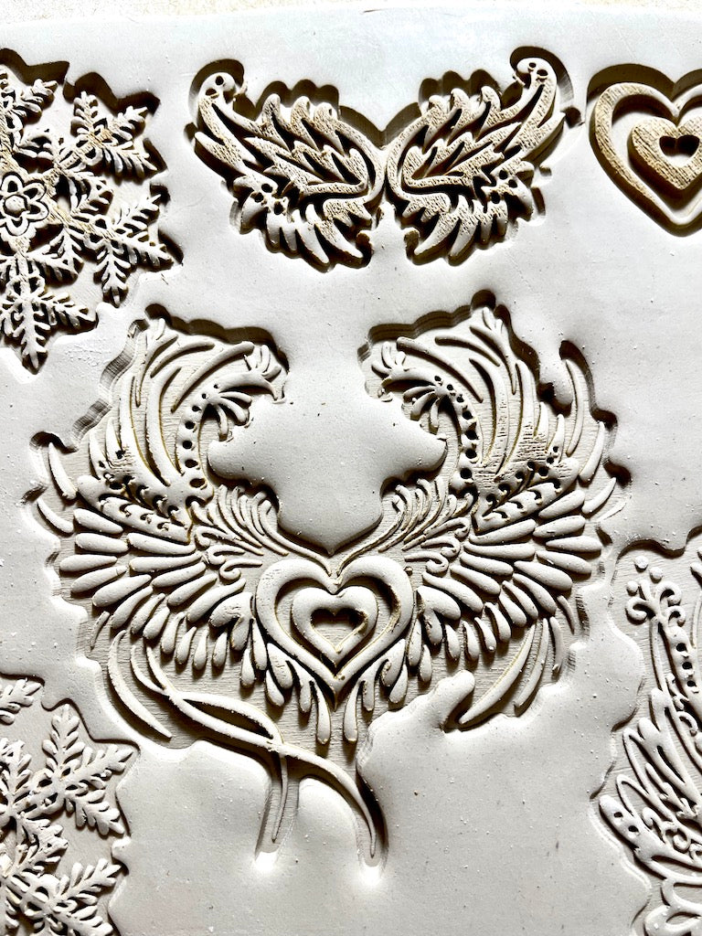 Angel Wings (Small)- Stamp