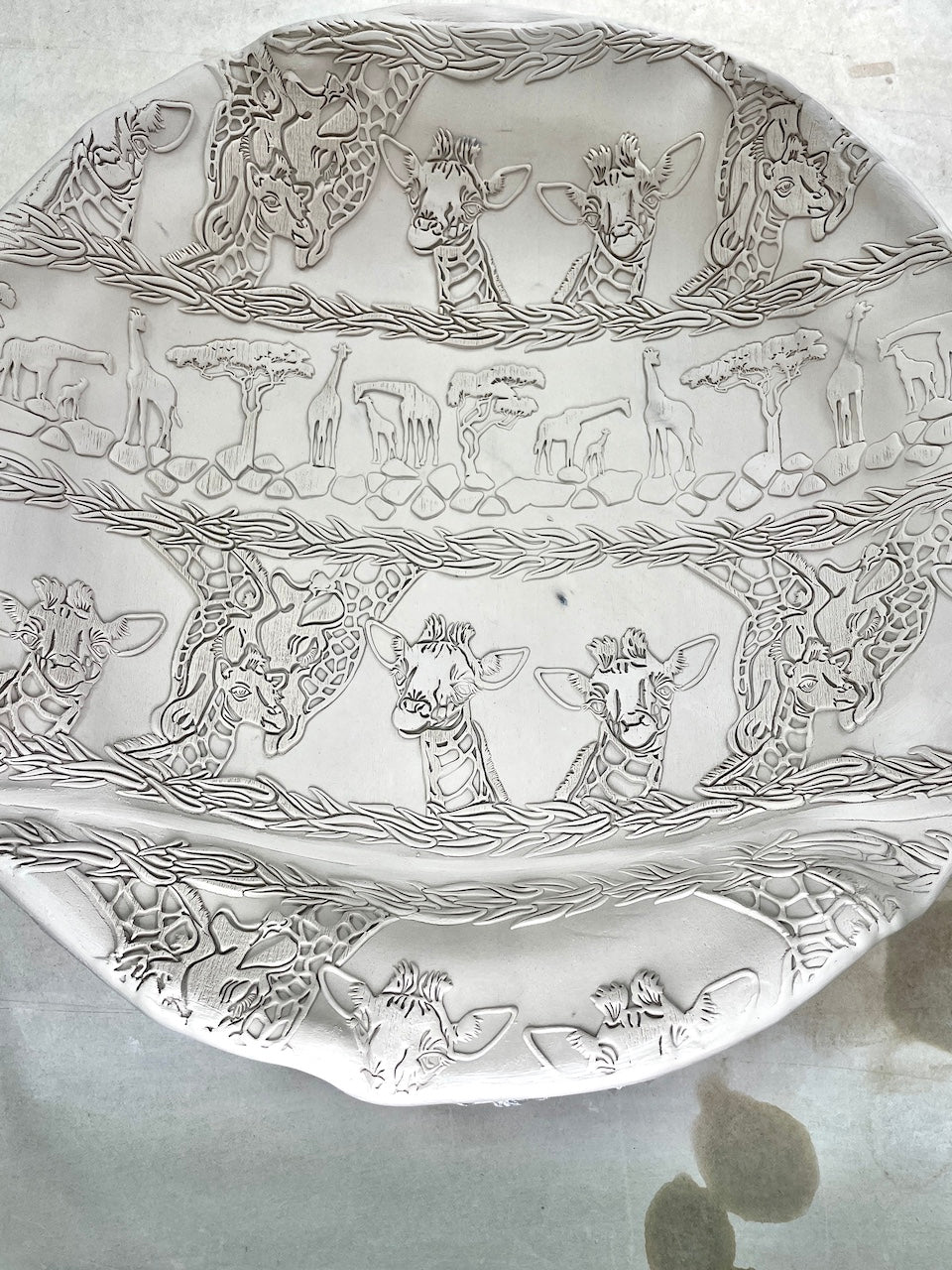 Giraffe- Textured Rolling Pin