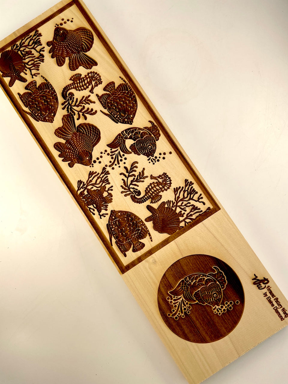 Under the Sea Textured Plank