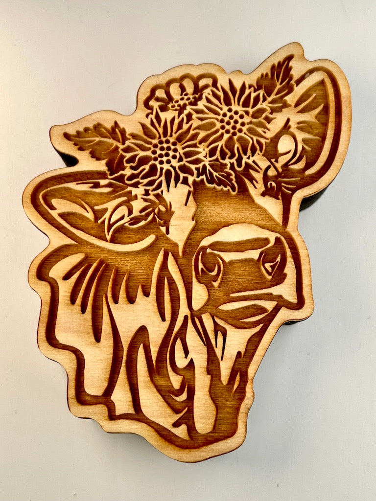 Cows (Bessie)- Stamp