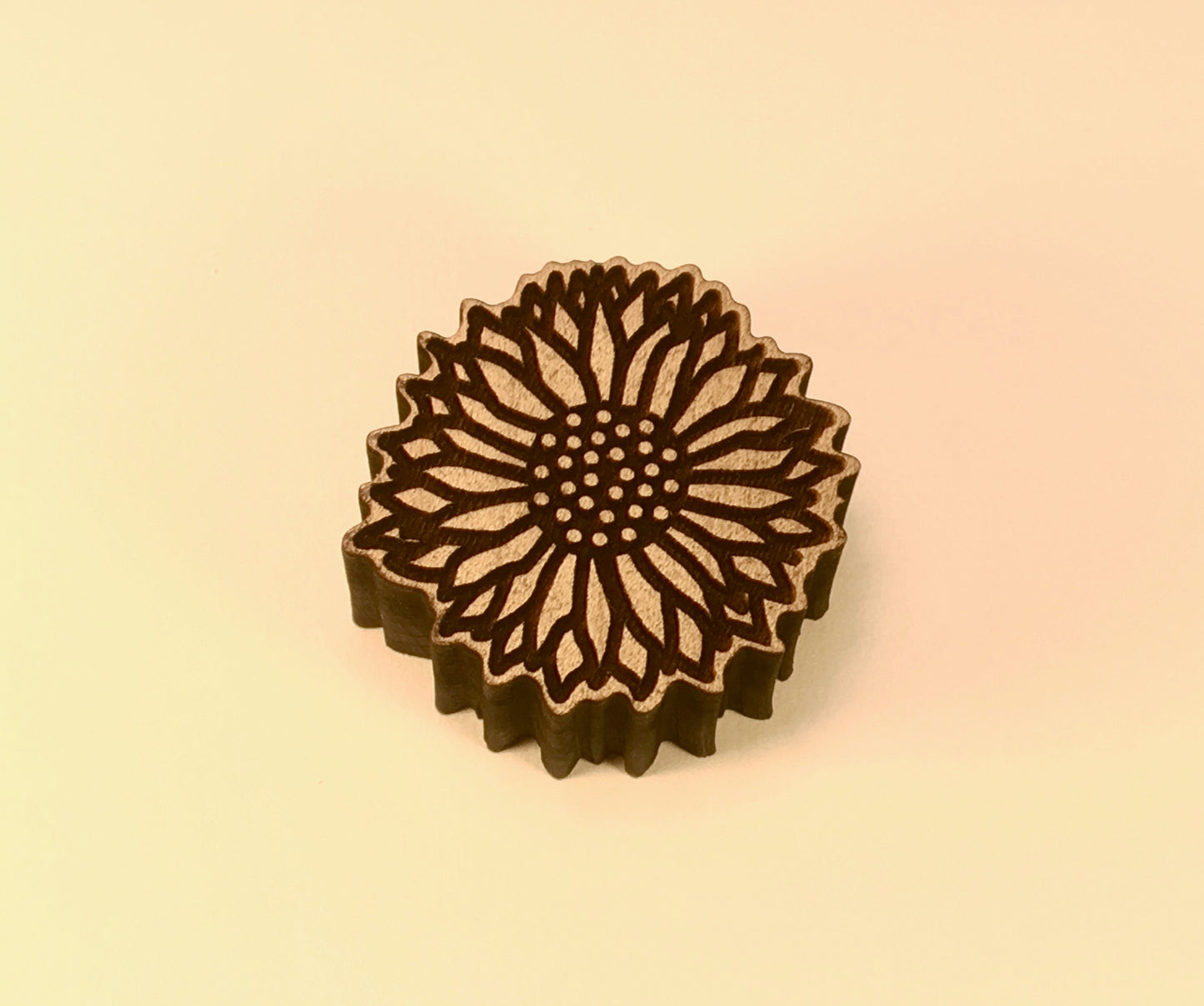 Sunflower (Front View) Medium- Stamp