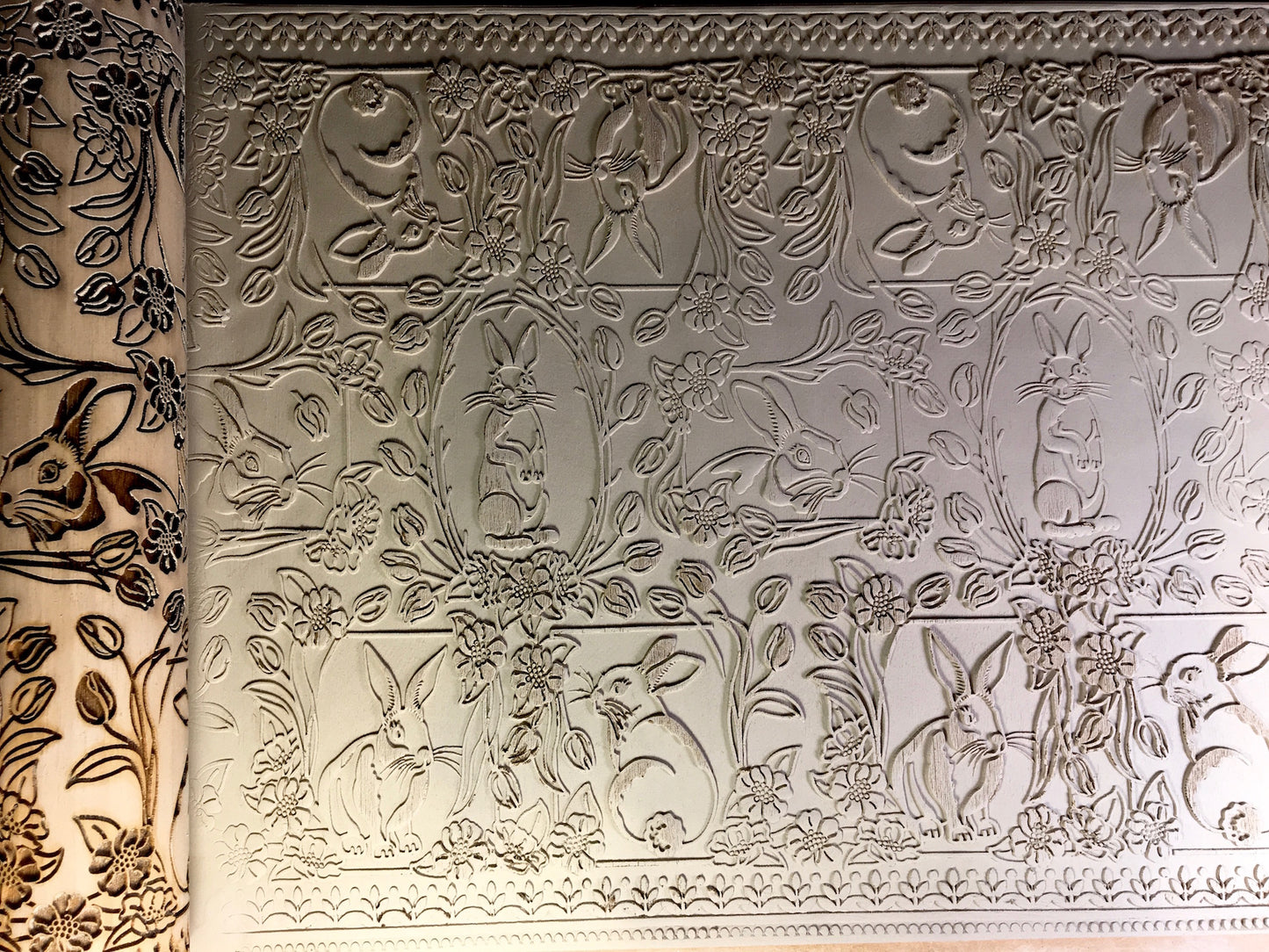 Bunny Textured Rolling Pin