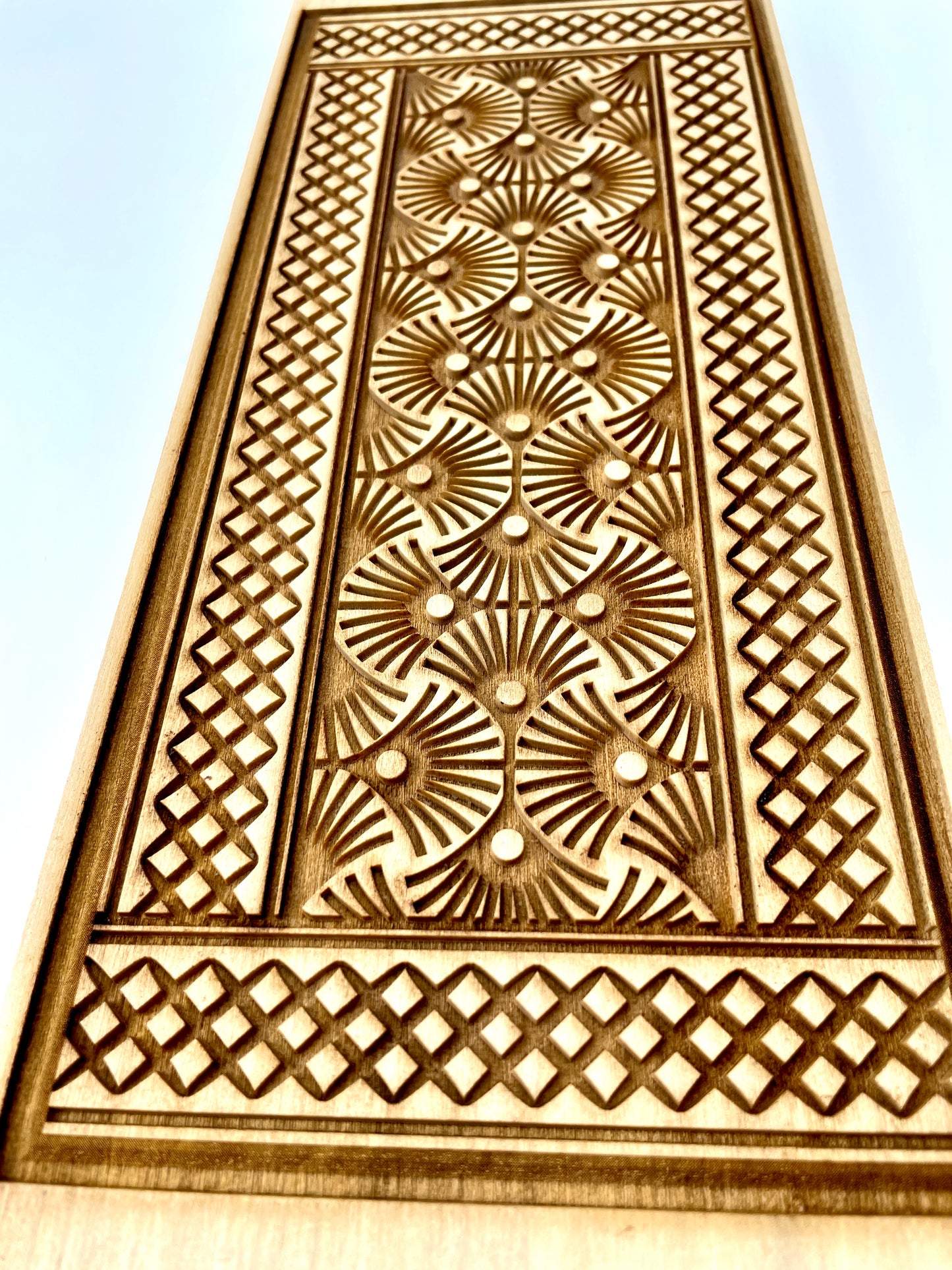 Tiled Fans Textured Plank