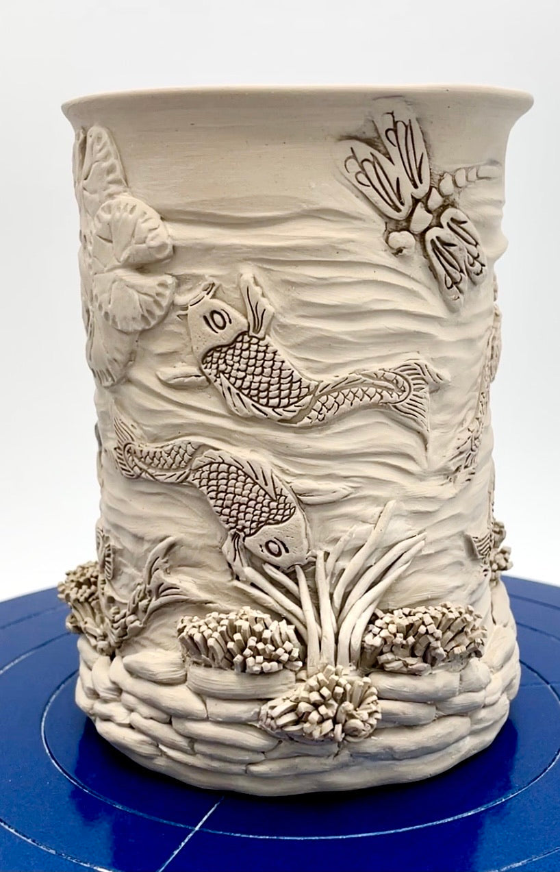 Koi Fish (Scales)- Stamp