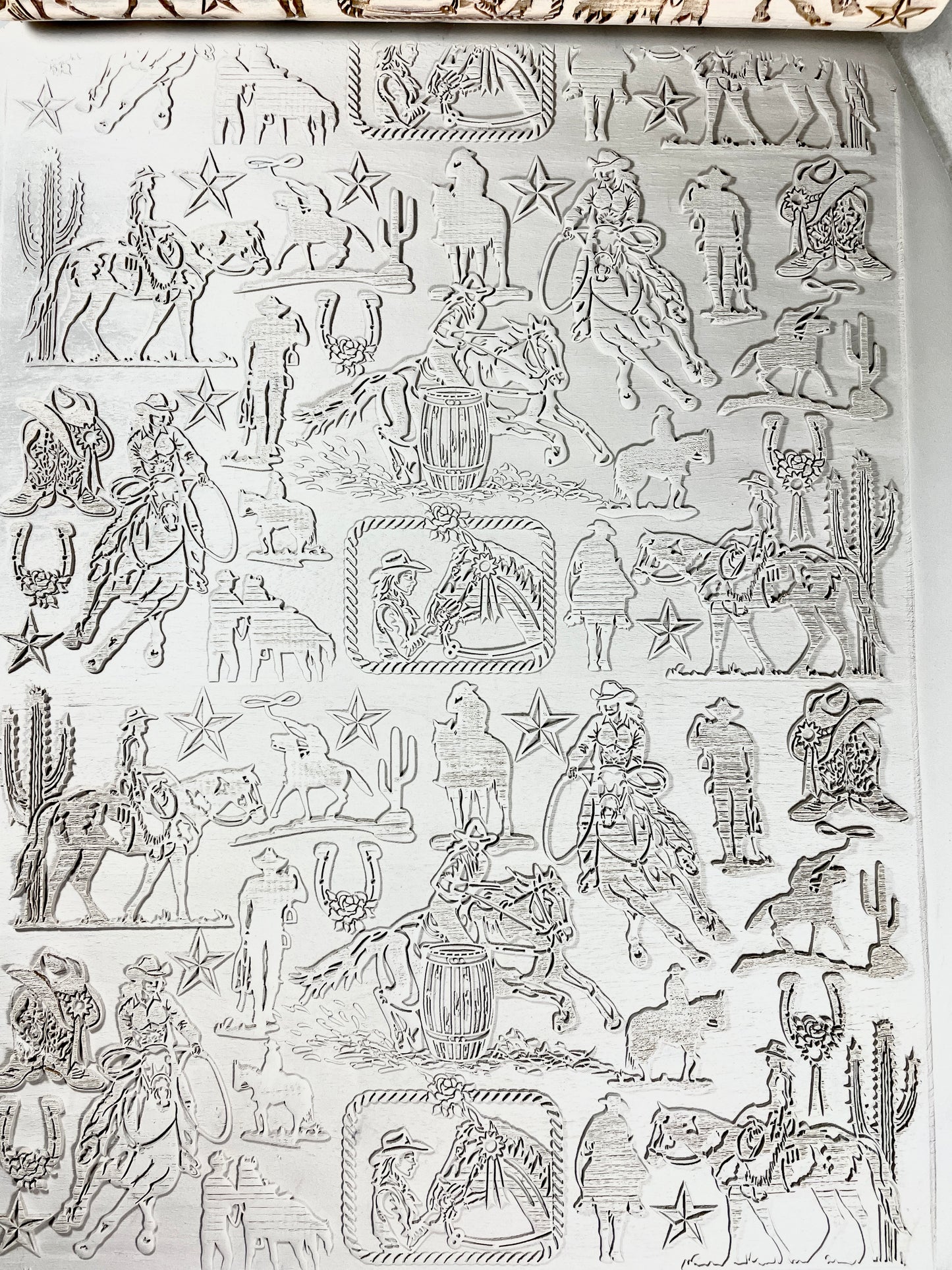 Rodeo Textured Rolling Pin