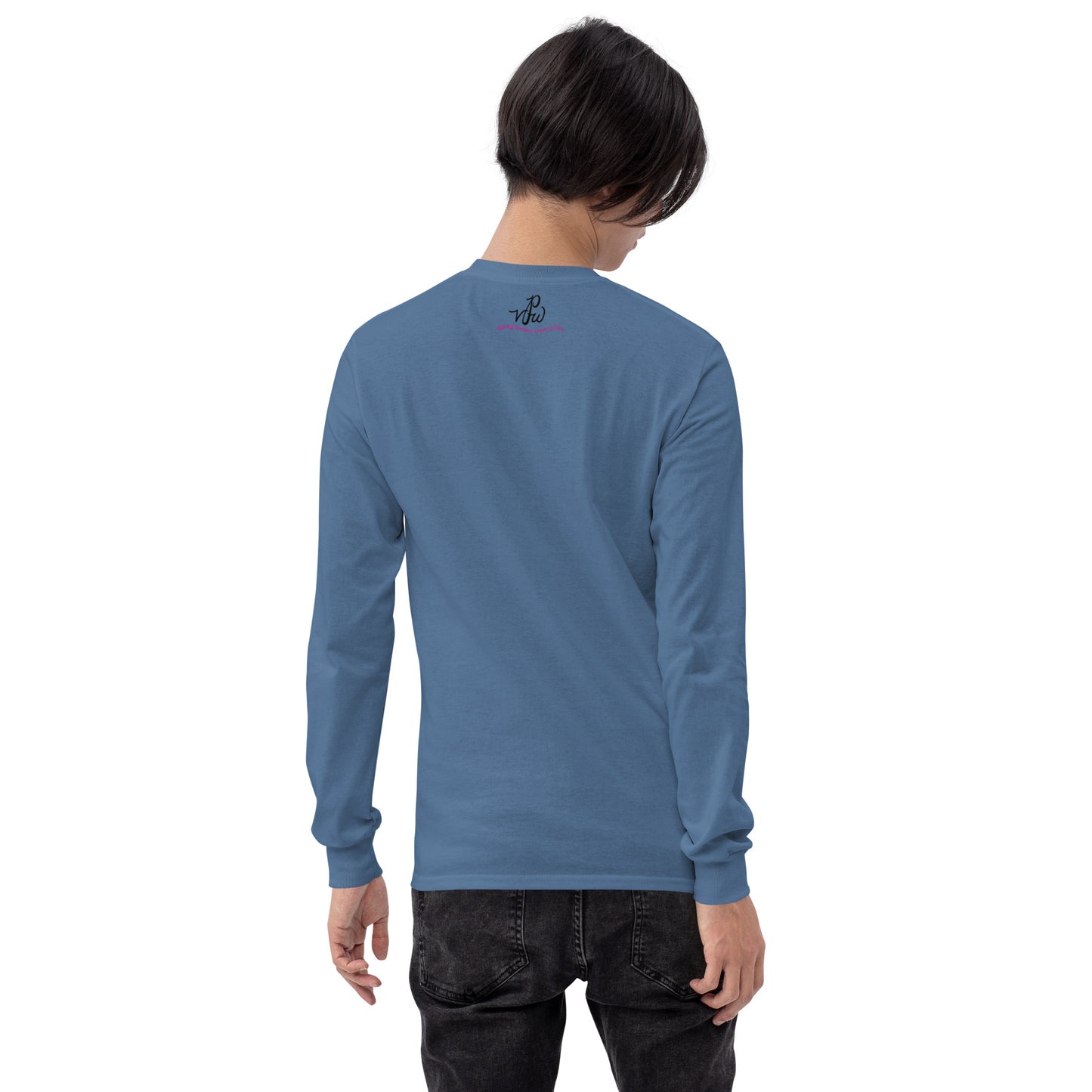 Big Foot Men’s Long Sleeve Shirt (Front Design)