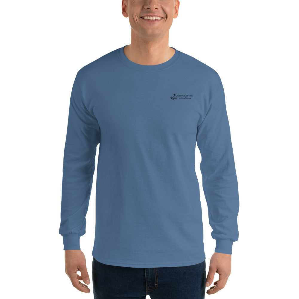 Big Foot Men’s Long Sleeve (Back Design) Shirt