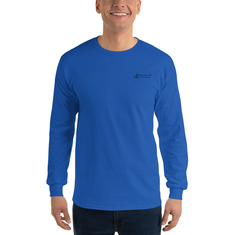 Big Foot Men’s Long Sleeve (Back Design) Shirt