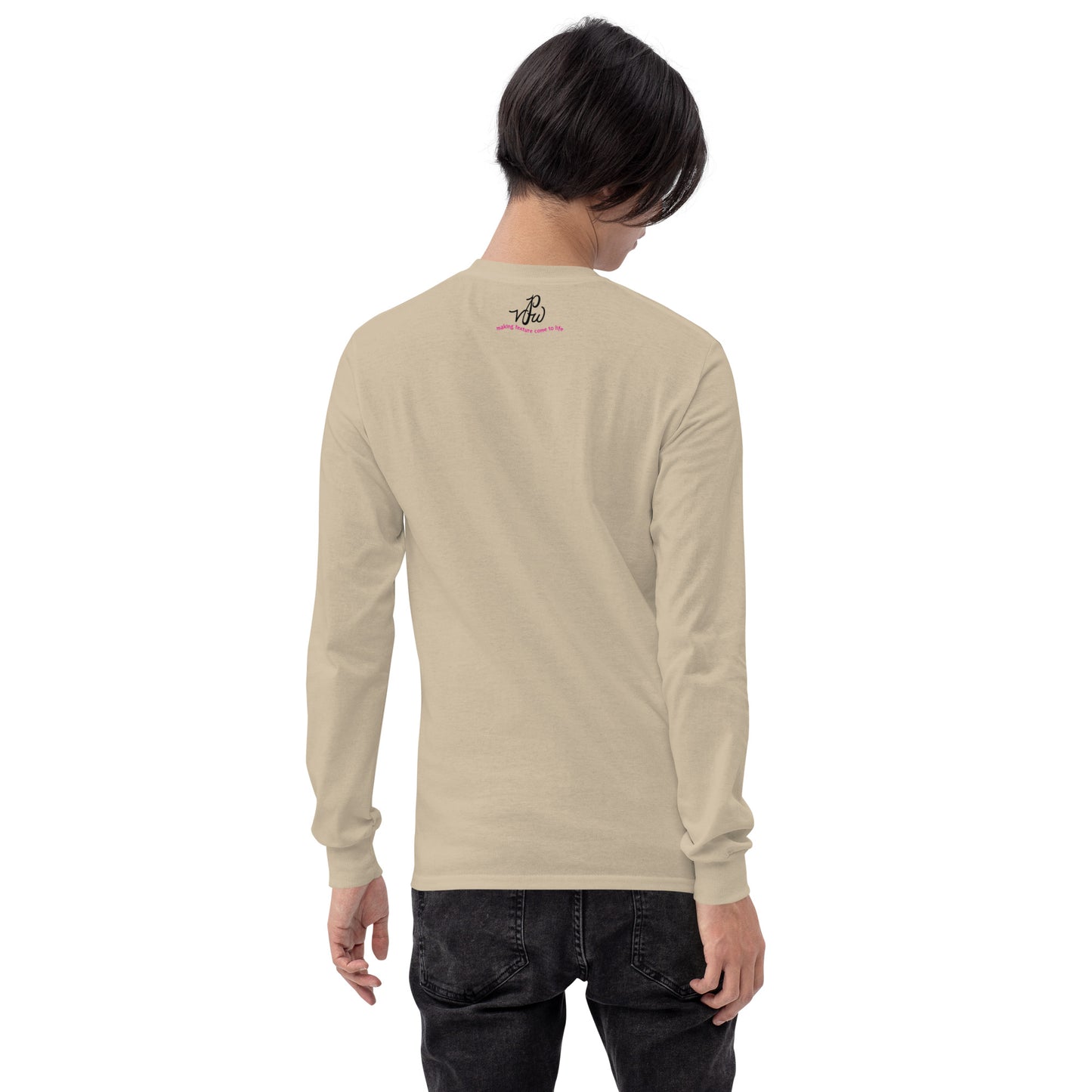 Big Foot Men’s Long Sleeve Shirt (Front Design)