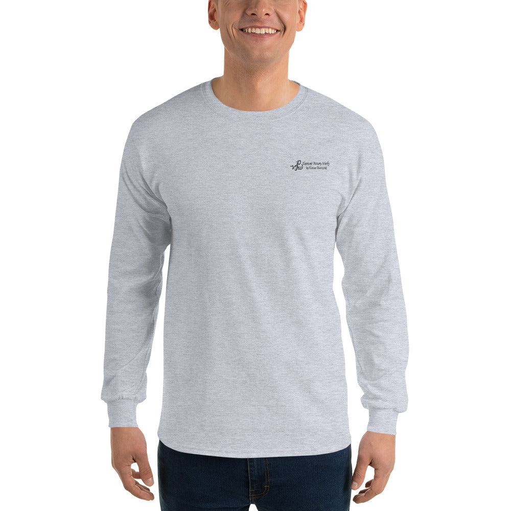 Big Foot Men’s Long Sleeve (Back Design) Shirt