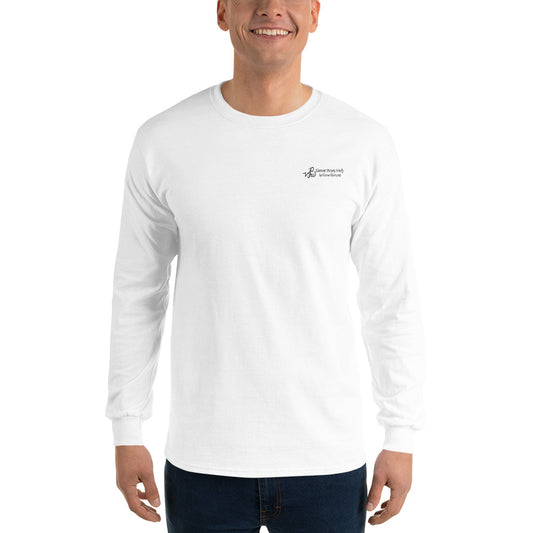 Big Foot Men’s Long Sleeve (Back Design) Shirt