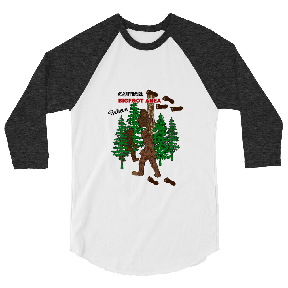 Big Foot 3/4 Sleeve Raglan Shirt