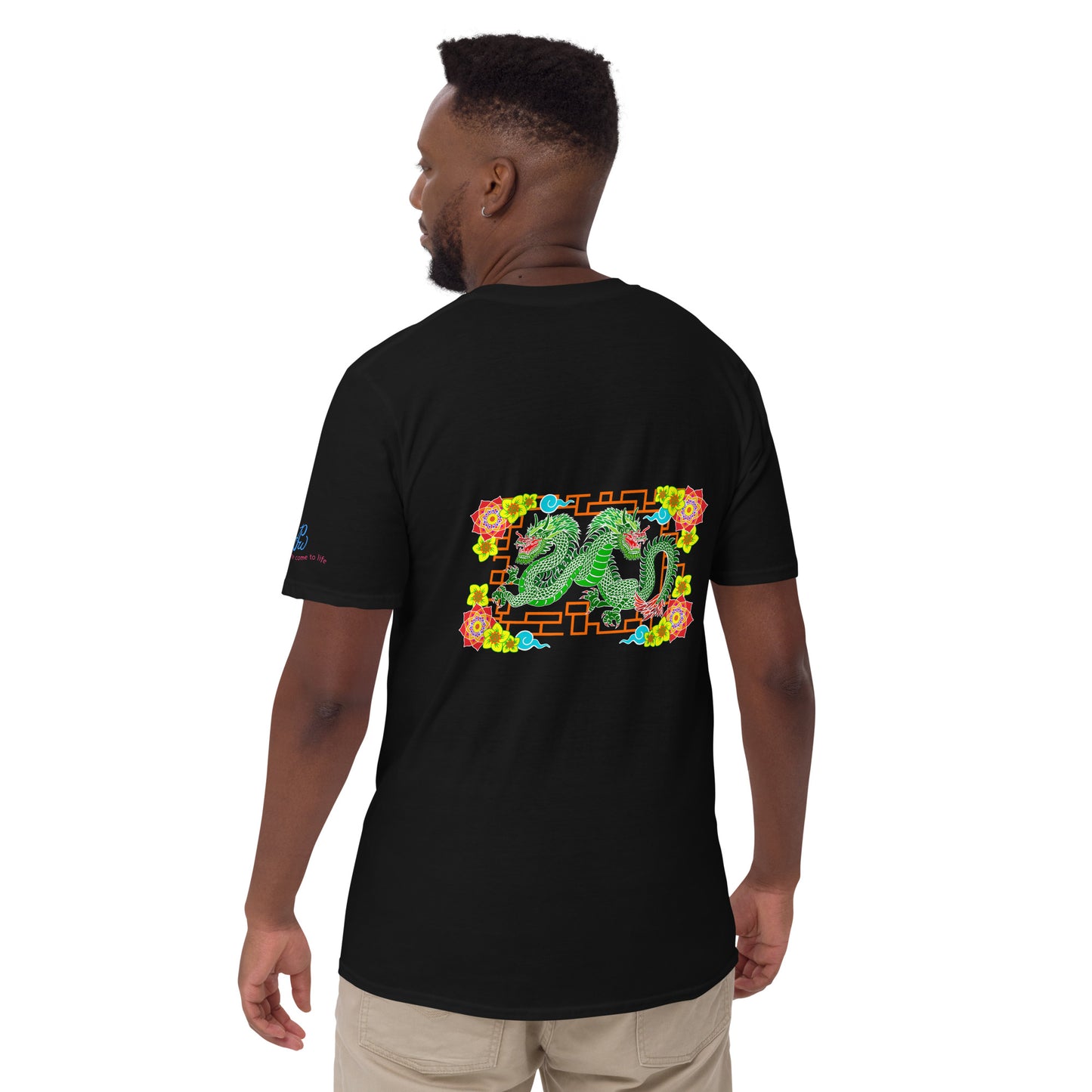 Dragons Short-Sleeve (Back Design) Unisex T-Shirt