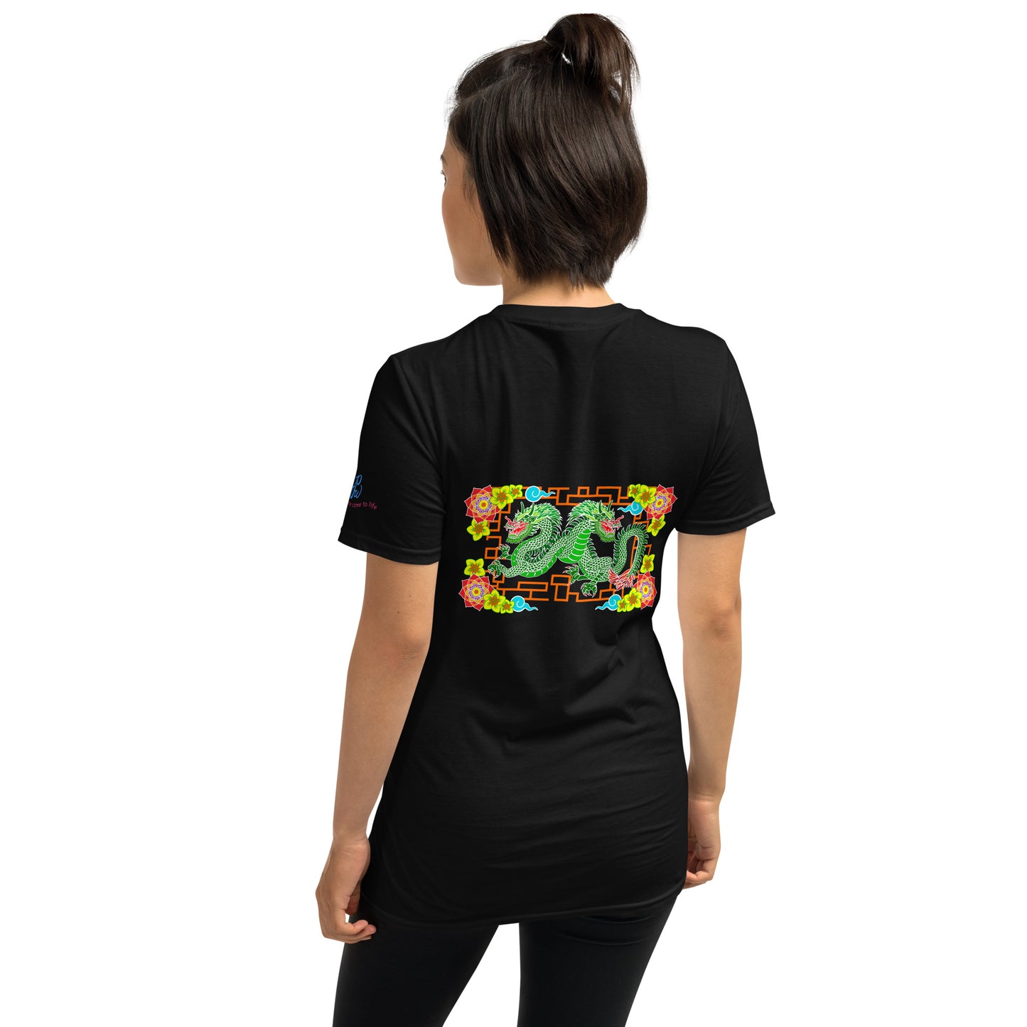 Dragons Short-Sleeve (Back Design) Unisex T-Shirt