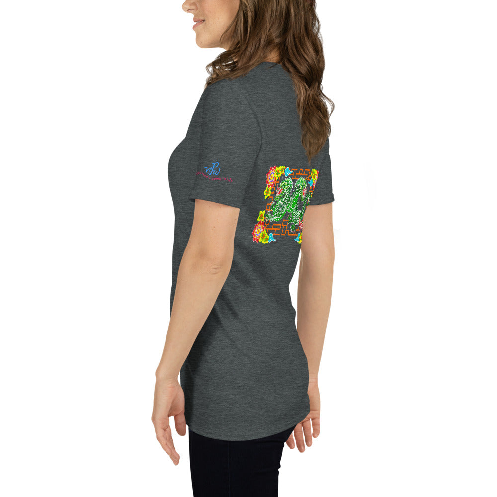 Dragons Short-Sleeve (Back Design) Unisex T-Shirt