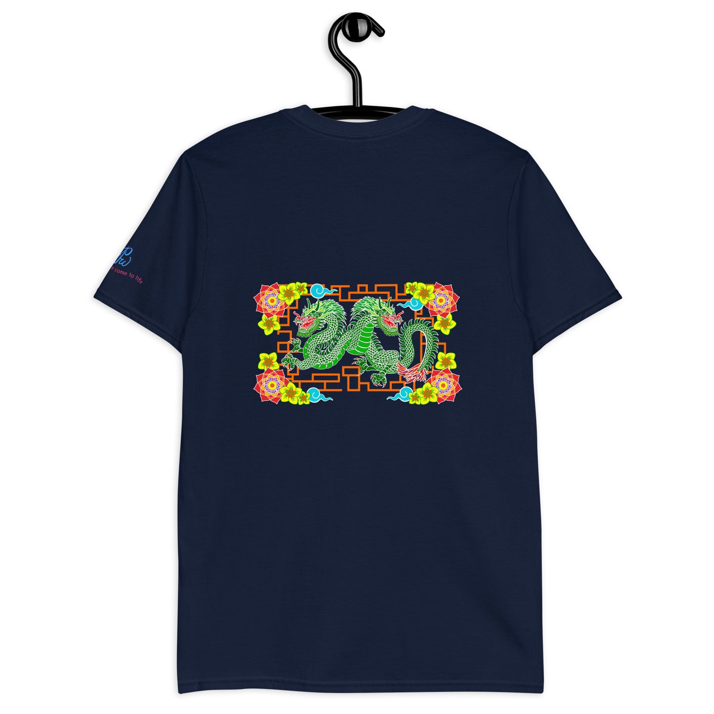 Dragons Short-Sleeve (Back Design) Unisex T-Shirt