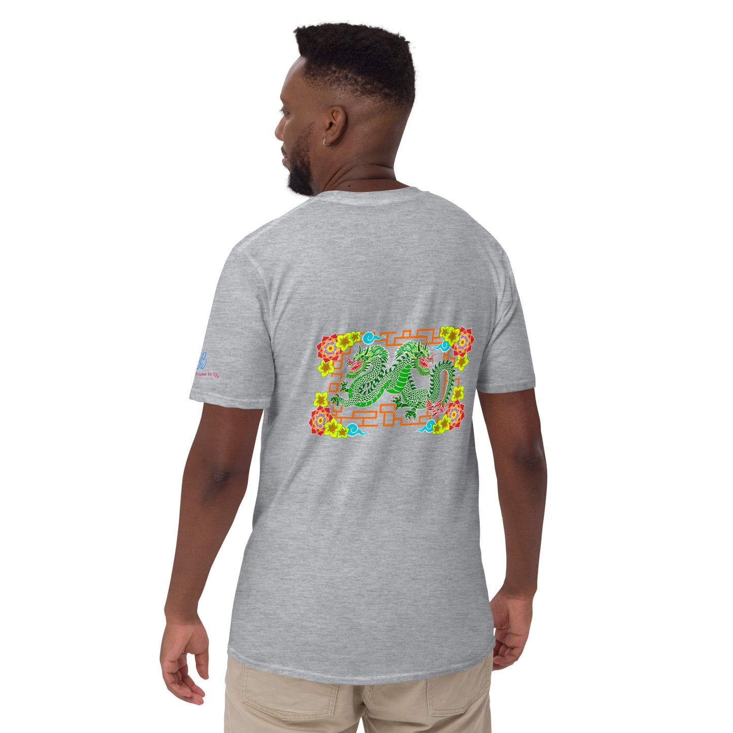 Dragons Short-Sleeve (Back Design) Unisex T-Shirt