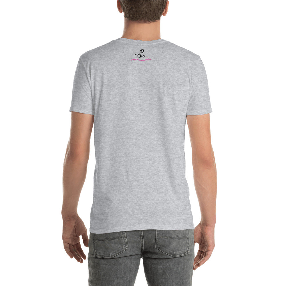 Big Foot (Front Design) Short-Sleeve Unisex T-Shirt
