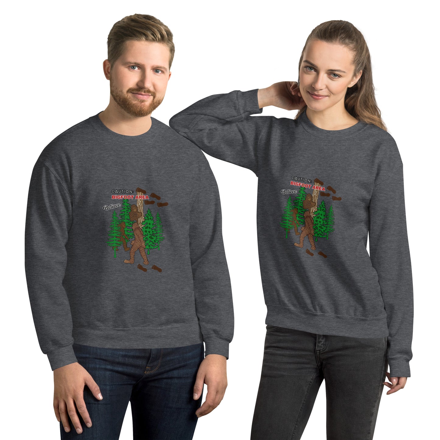 Big Foot Unisex Crewneck Sweatshirt