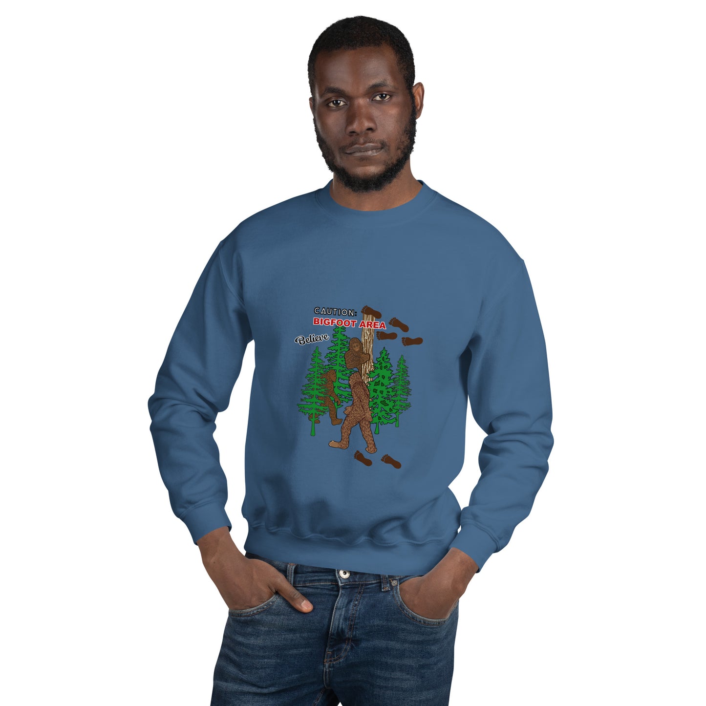 Big Foot Unisex Crewneck Sweatshirt