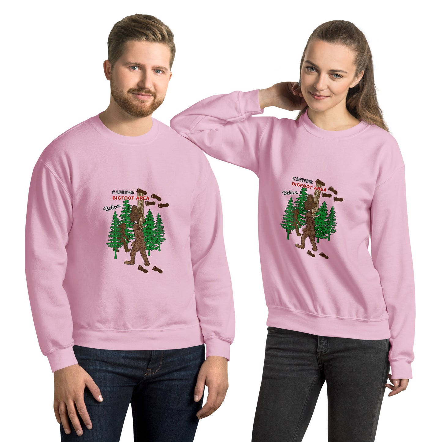 Big Foot Unisex Crewneck Sweatshirt