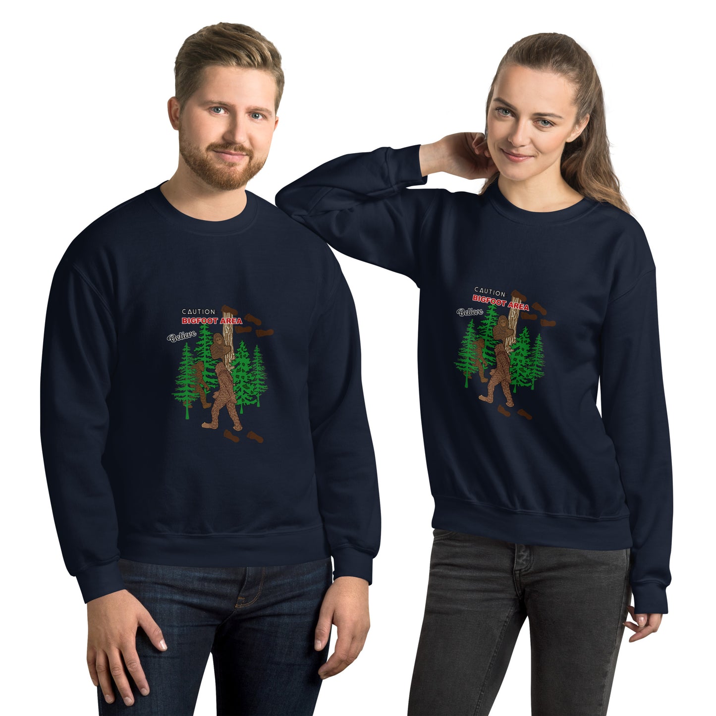 Big Foot Unisex Crewneck Sweatshirt