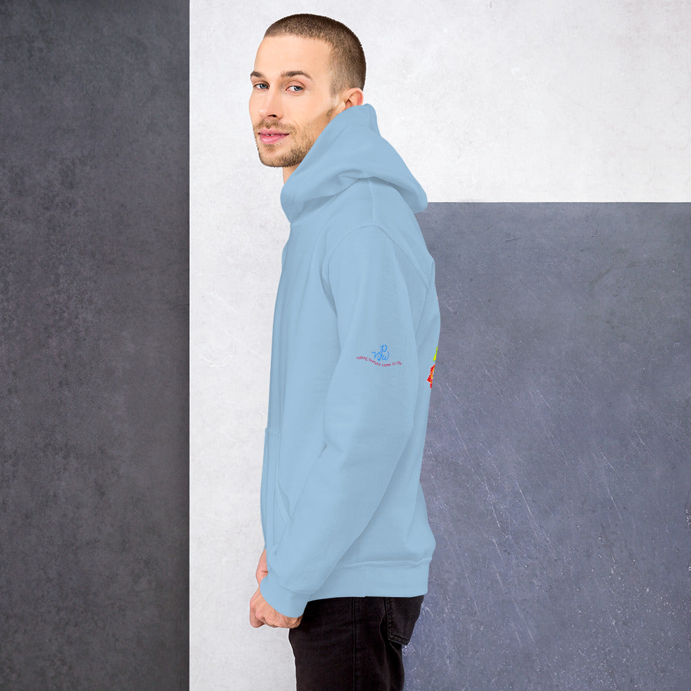 Dragons (Back Design) Unisex Hoodie