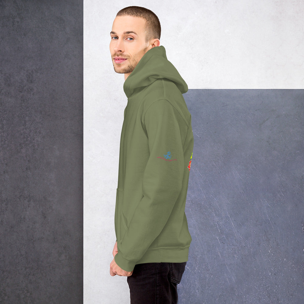 Dragons (Back Design) Unisex Hoodie