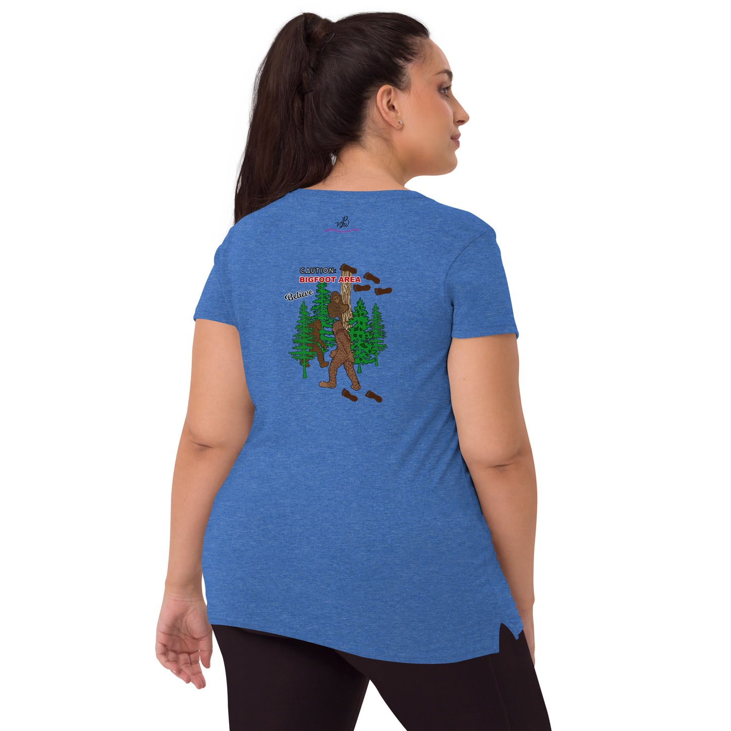 Big Foot Women’s Recycled V-Neck T-Shirt