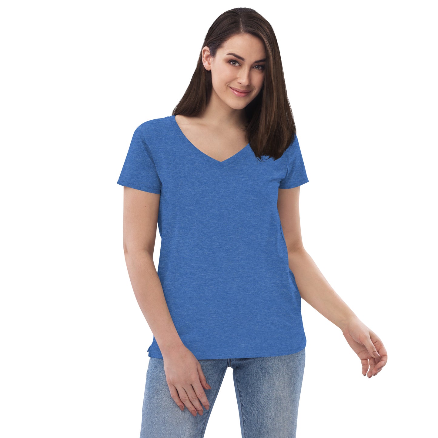 Big Foot Women’s Recycled V-Neck T-Shirt