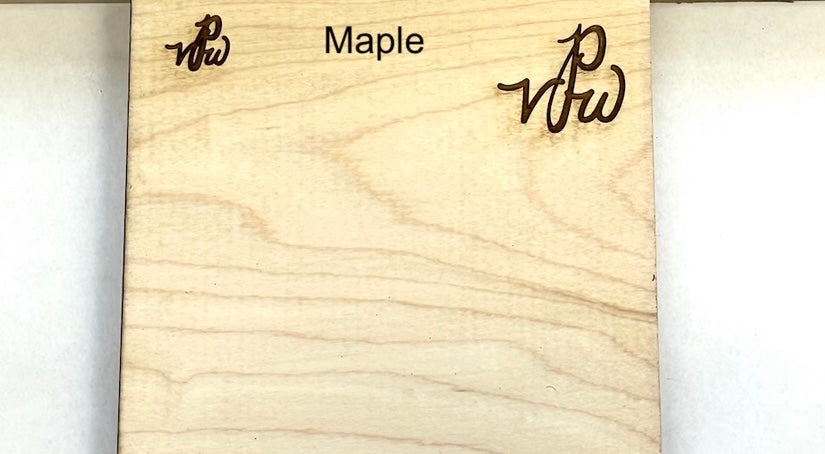 18" Custom Sign- Maple Wood