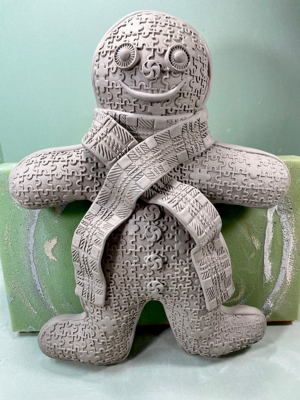 Chubby Gingerbread Man (Small) Template 117