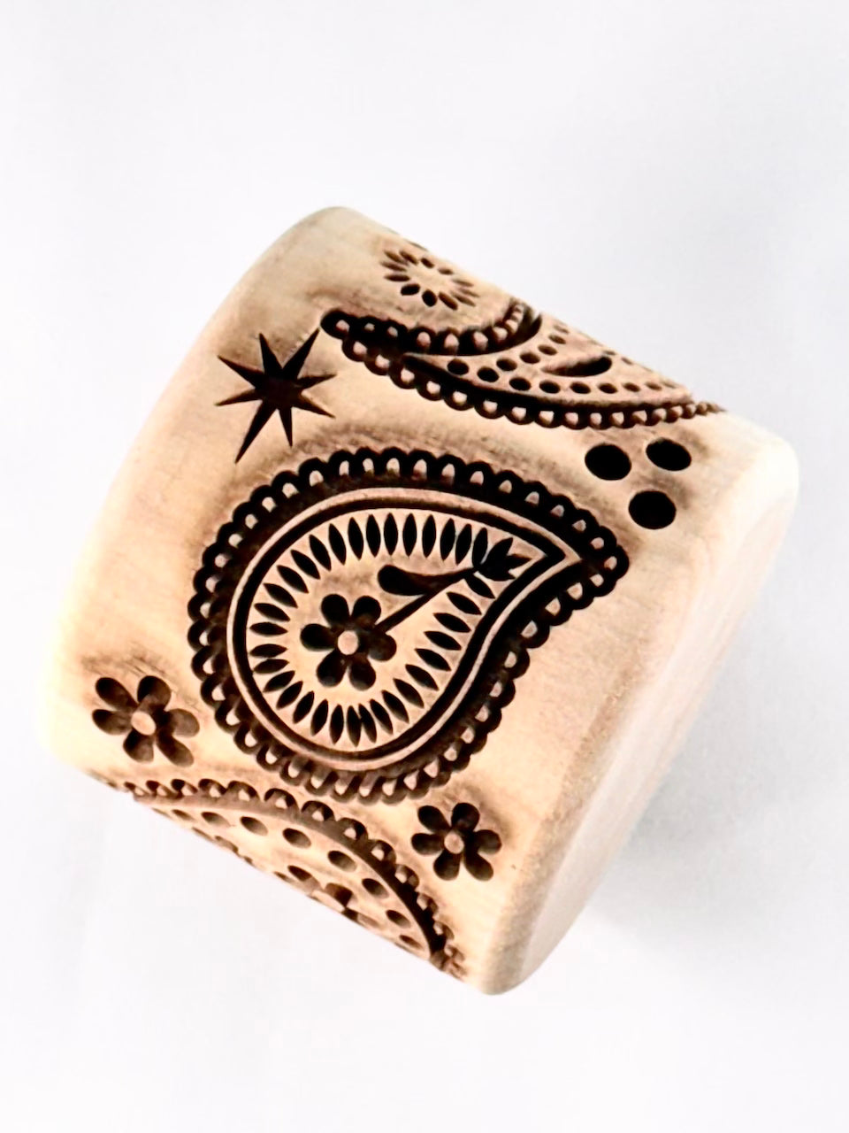 Paisley 2" Textured Rolling Pin