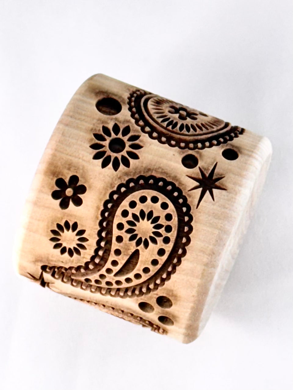 Paisley 2" Textured Rolling Pin