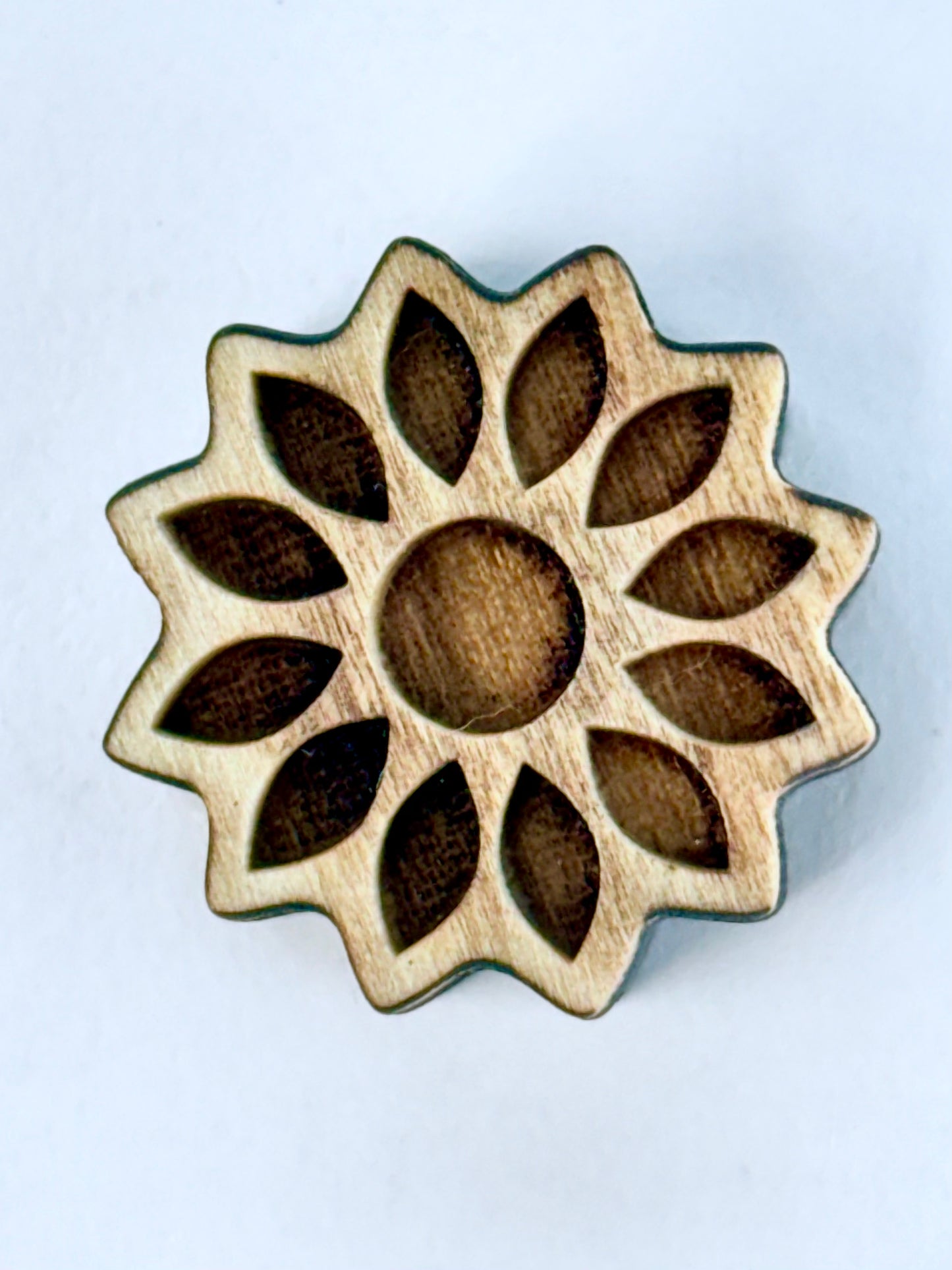 Paisley - Stamp small pointed flower