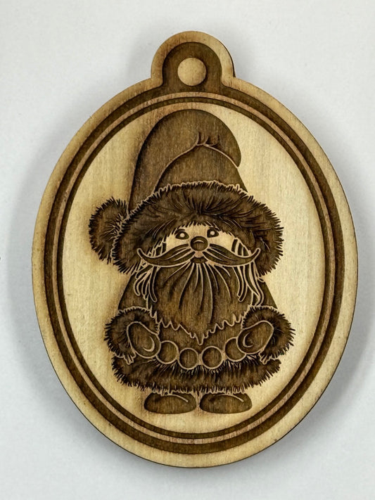 Ornament (Santa Gnomes: Gnome with Ornament Strand)- Stamp