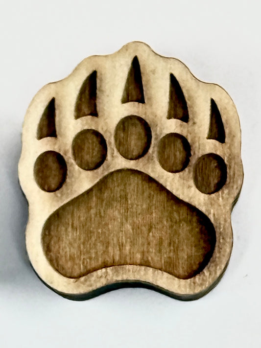 Bear Paw - Large - Stamp