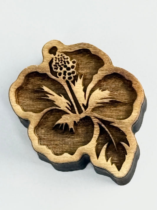 Beach Vibes (Small Hibiscus Flower)- Stamp