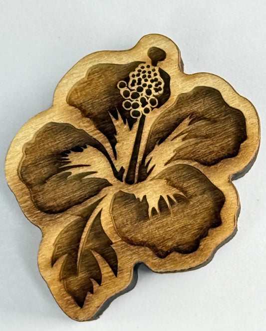 Beach Vibes (Large Hibiscus Flower)- Stamp