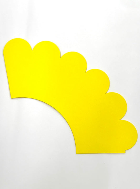 Curved Top Panel Template 115