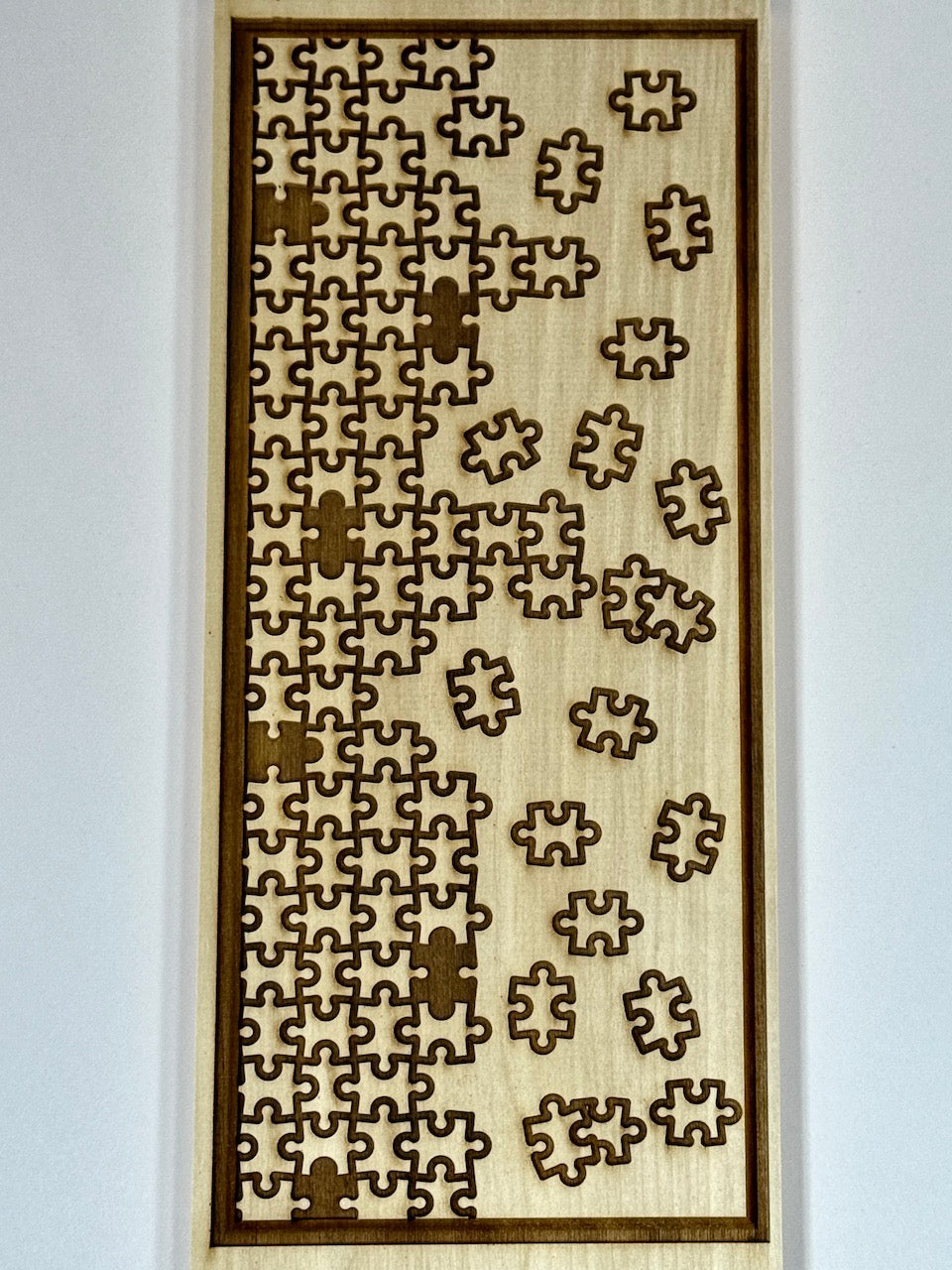 Jigsaw Puzzle (In Process) Textured Mug Plank