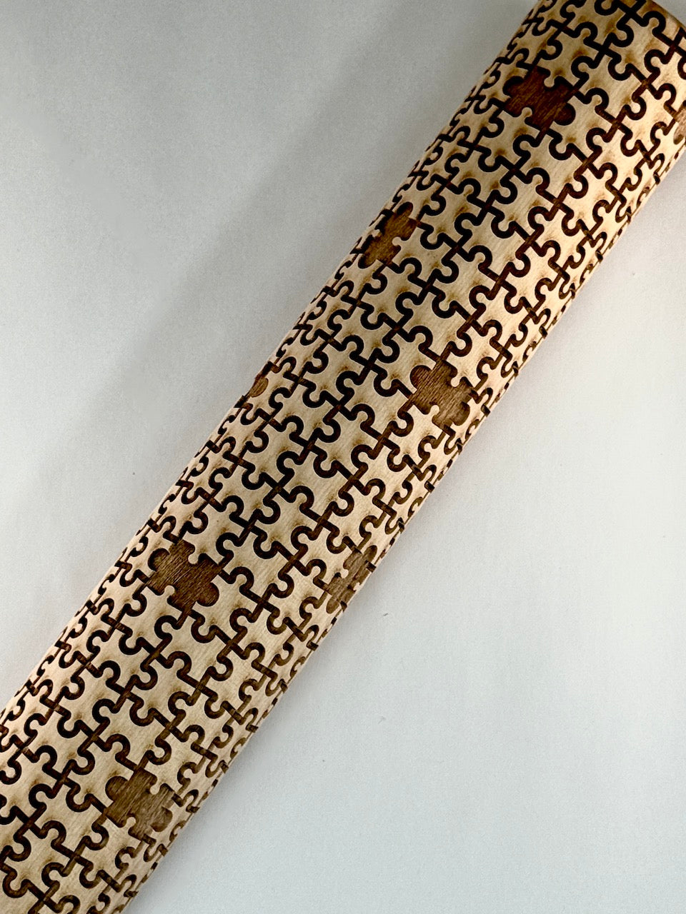 Jigsaw Puzzle (Small) Textured Rolling Pin