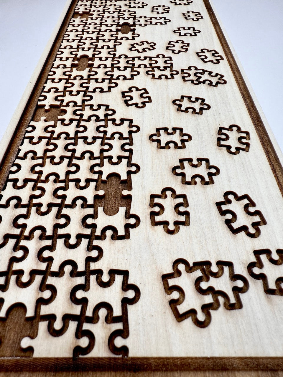 Jigsaw Puzzle (In Process) Textured Mug Plank