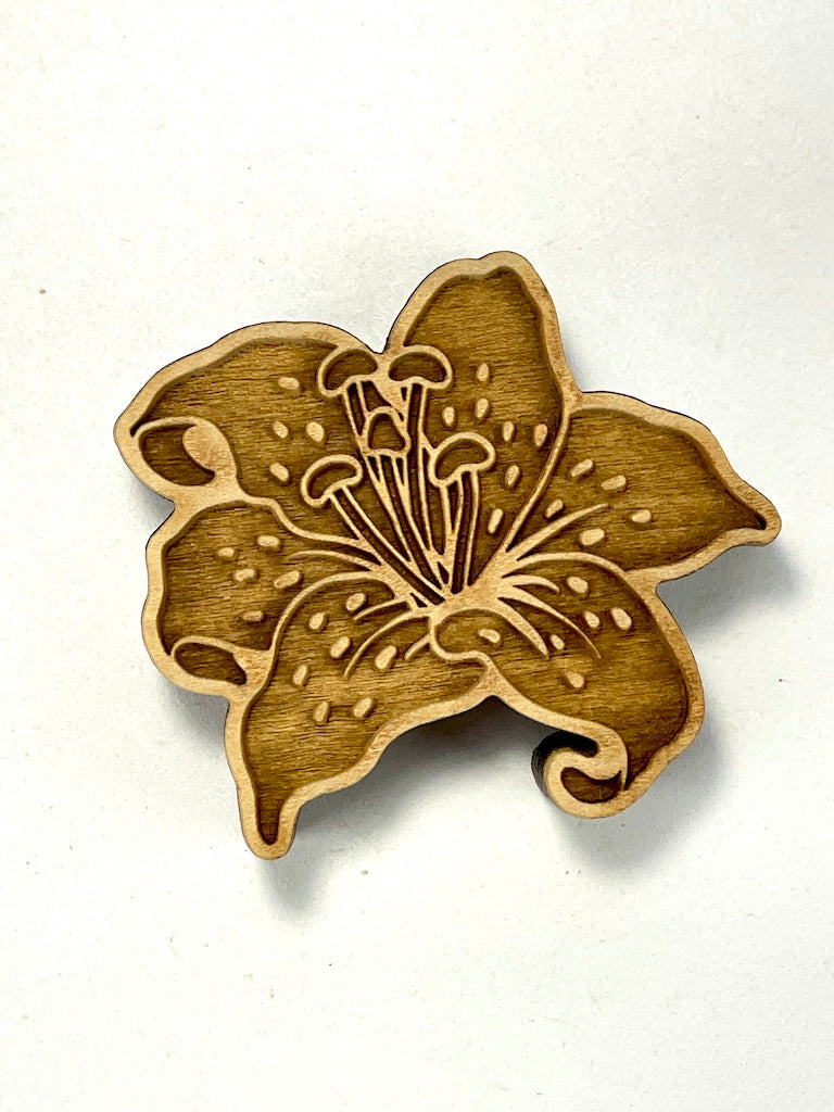 Tiger Lily (Small) - Stamp