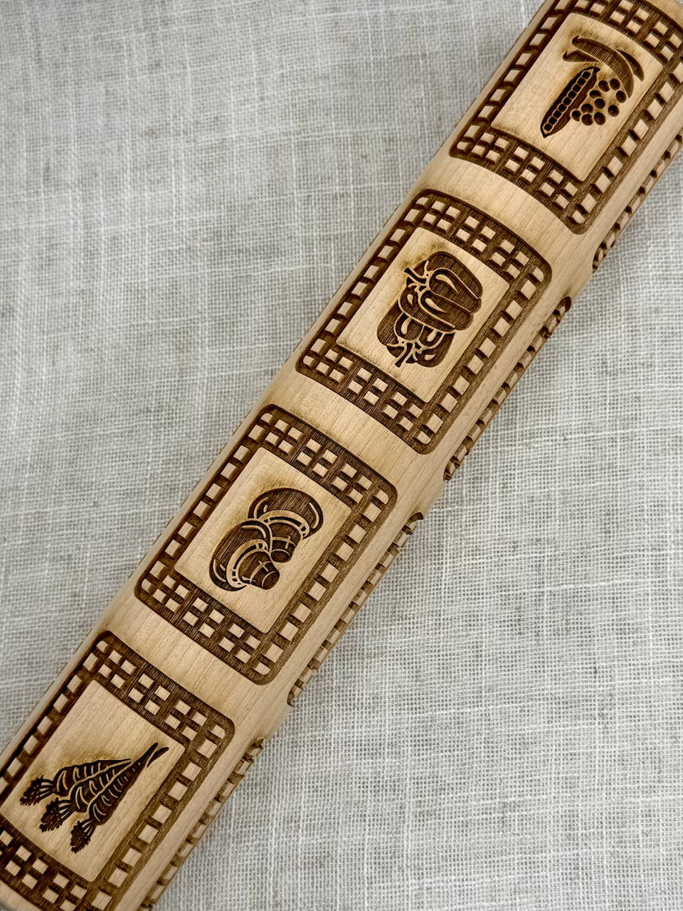 Veggies (Placemat) Textured Rolling Pin