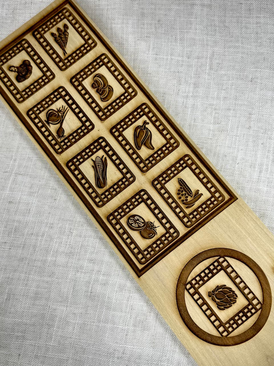 Veggies (Placemat) Textured Mug Plank