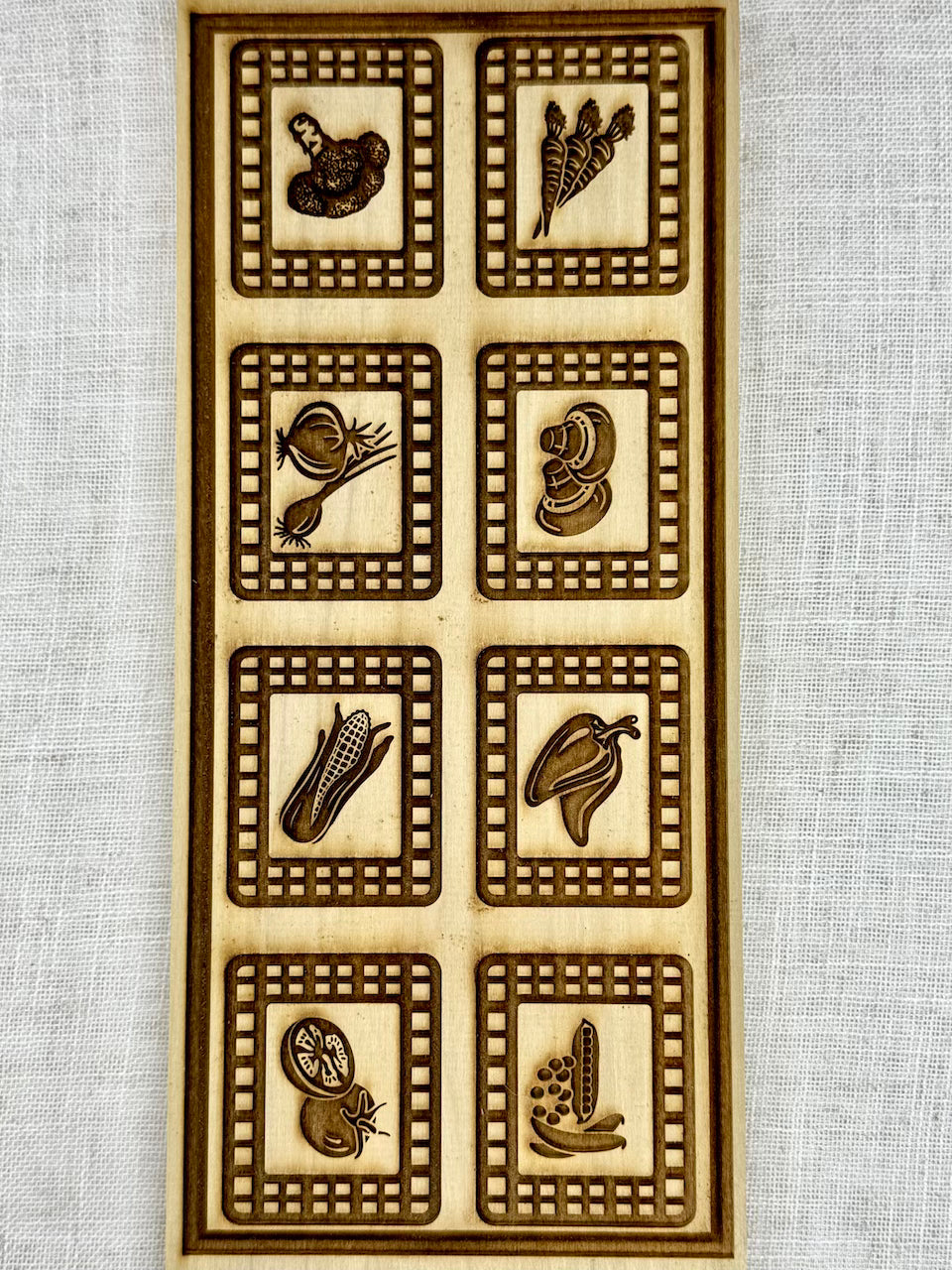 Veggies (Placemat) Textured Mug Plank