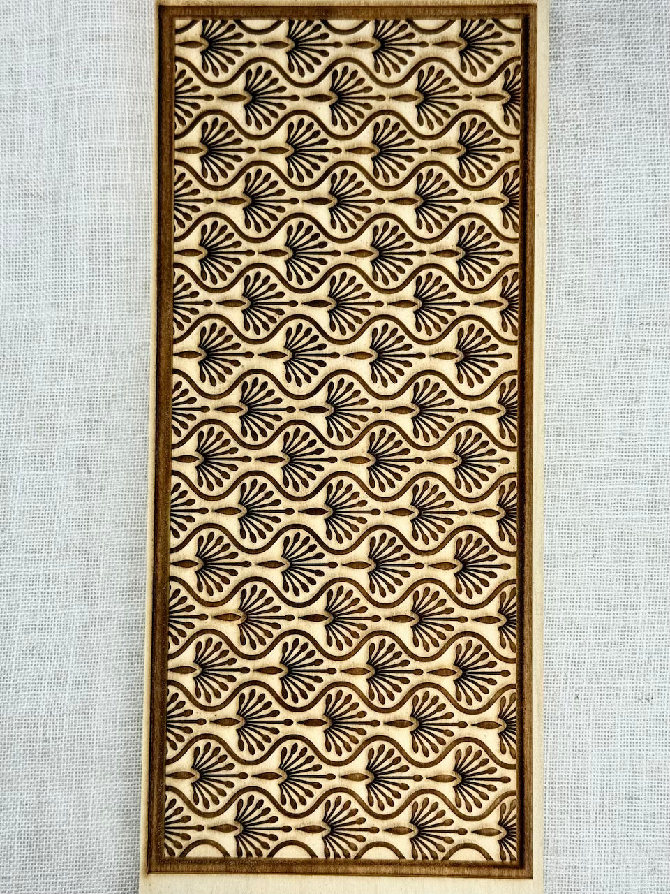 Art Deco (Bud Vase) Textured Mug Plank