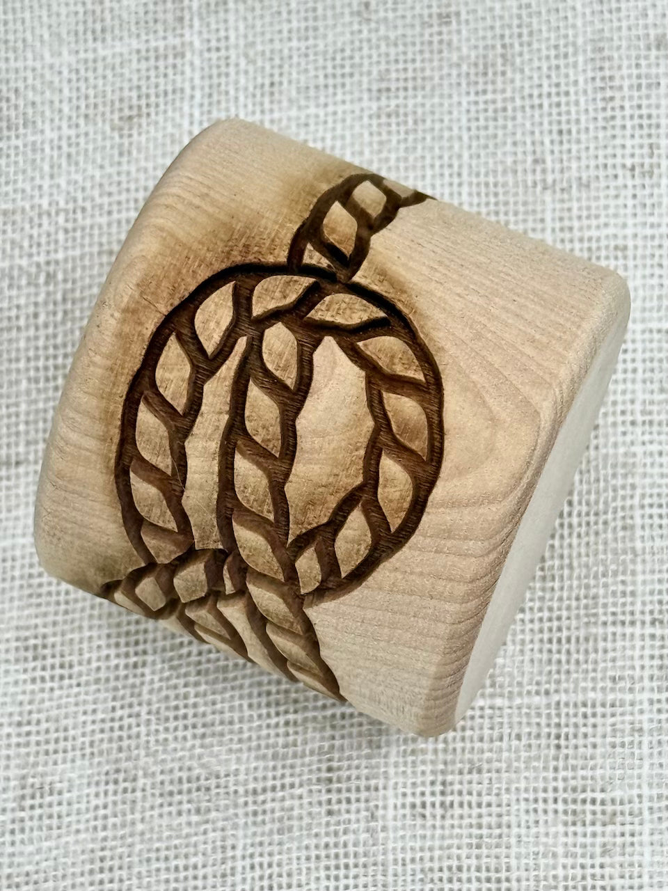 2" Nautical Knots Textured Rolling Pin