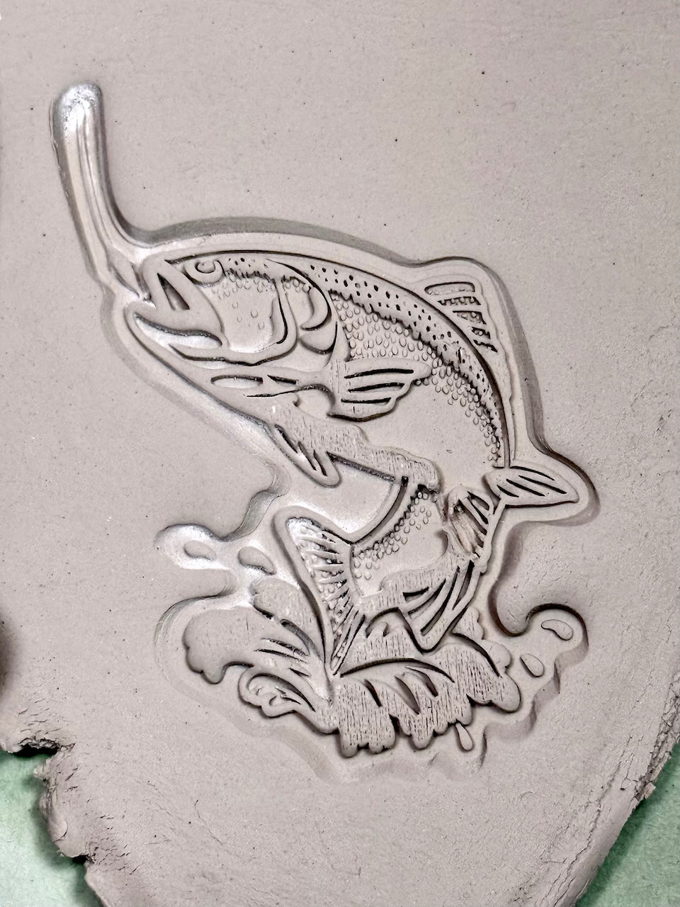 I'd Rather Be Fishing (Rainbow Trout)- Stamp